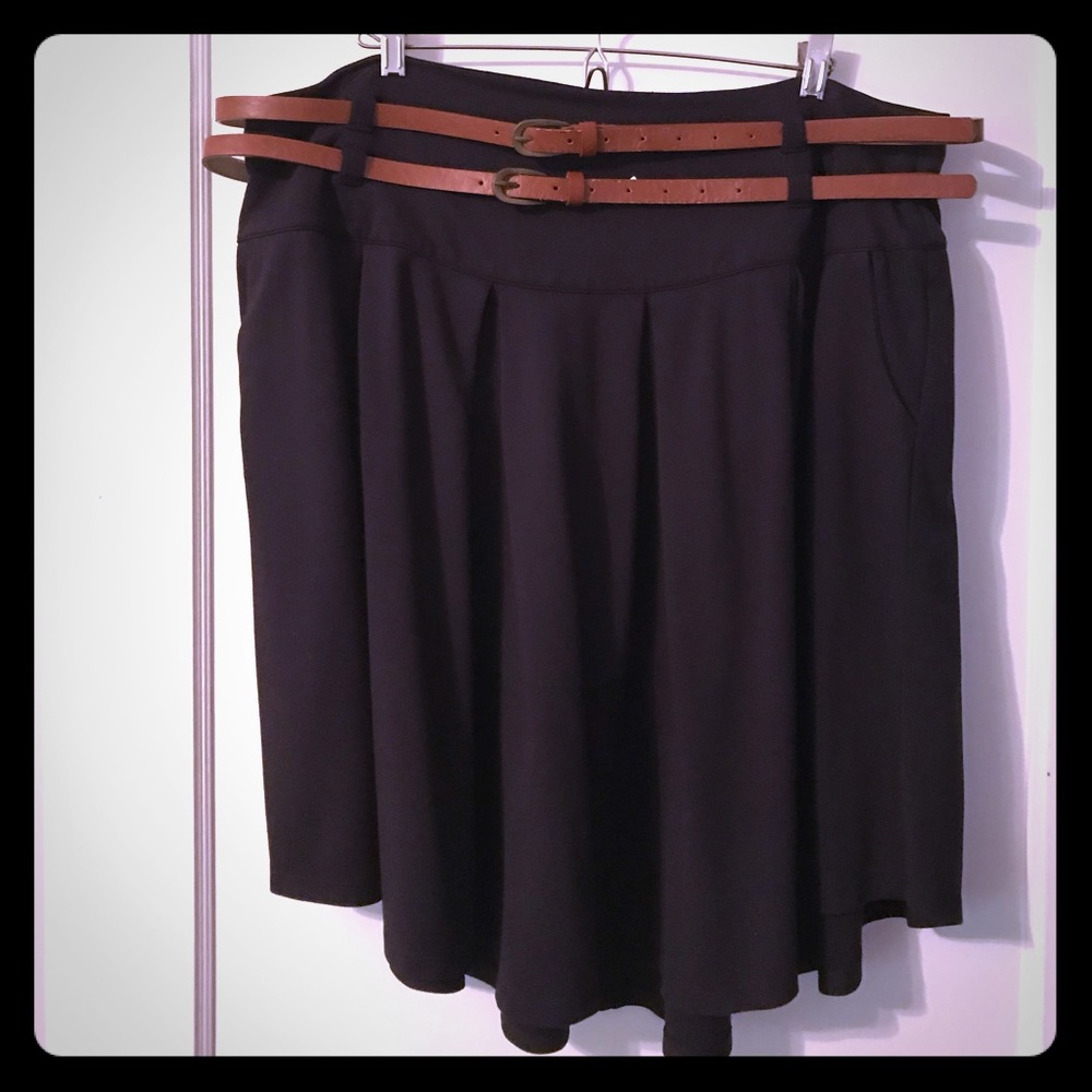Double Belt Skirt